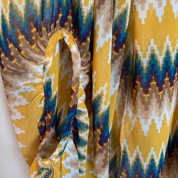 Fab’rik Multicolored flowing top - Picture 2 of 4